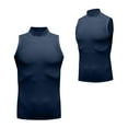thumbnail image 1 of TMOYZQ 3 Pack Men's Athletic Compression Shirts Sleeveless Soft Quick Dry Tank Tops, 1 of 5