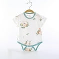 thumbnail image 1 of TMOYZQ Baby Boys Girls Bodysuit Super Soft Cotton Romper Summer Cute Print Onesie Clothes 0-12 Months, 1 of 3