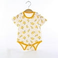 thumbnail image 1 of TMOYZQ Baby Boys Girls Bodysuit Super Soft Cotton Romper Summer Cute Print Onesie Clothes 0-12 Months, 1 of 3