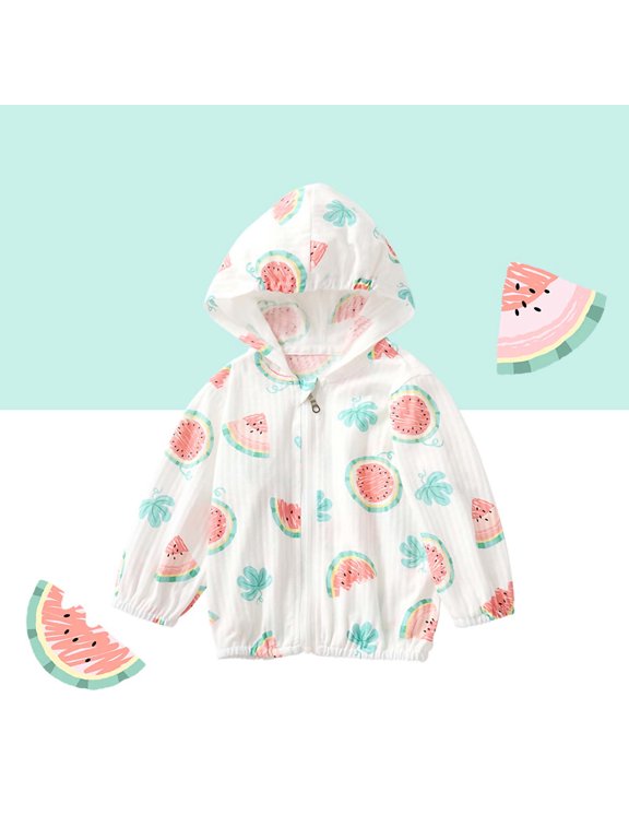 Baby Toddler Fashion Jacket Fall Spring Hoodies Jacket Thin Summer Wind-Proof Comfortable and Breathable Outwear