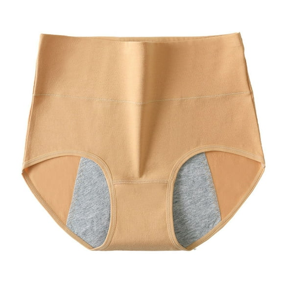 TMOYZQ Cotton Underwear for Women Soft High Waist Seamless Briefs Lightweight Tummy Control Full Coverage Stretch Ladies Panties