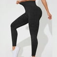 thumbnail image 1 of TMOYZQ Leggings for Women Comfy 4-Way Stretch High Compression Yoga Pants Quick Dry Butt Lift Seamless Yoga Leggings for Gym Athletic Wrokout on Clearance, 1 of 4