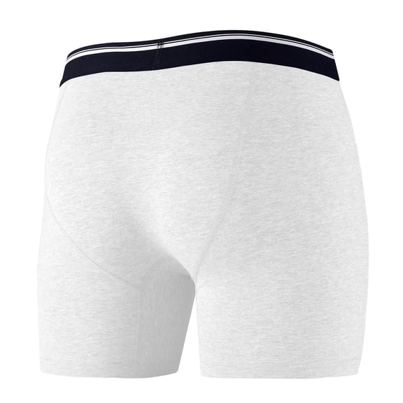 TMOYZQ Man Underwear Ice Silk Breathable Quick Dry Solid Middle Waist Seamless Boxer Briefs