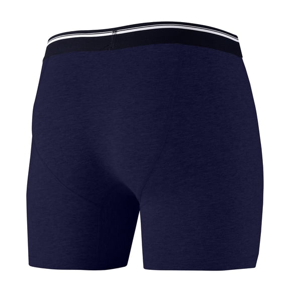 TMOYZQ Man Underwear Ice Silk Breathable Quick Dry Solid Middle Waist Seamless Boxer Briefs