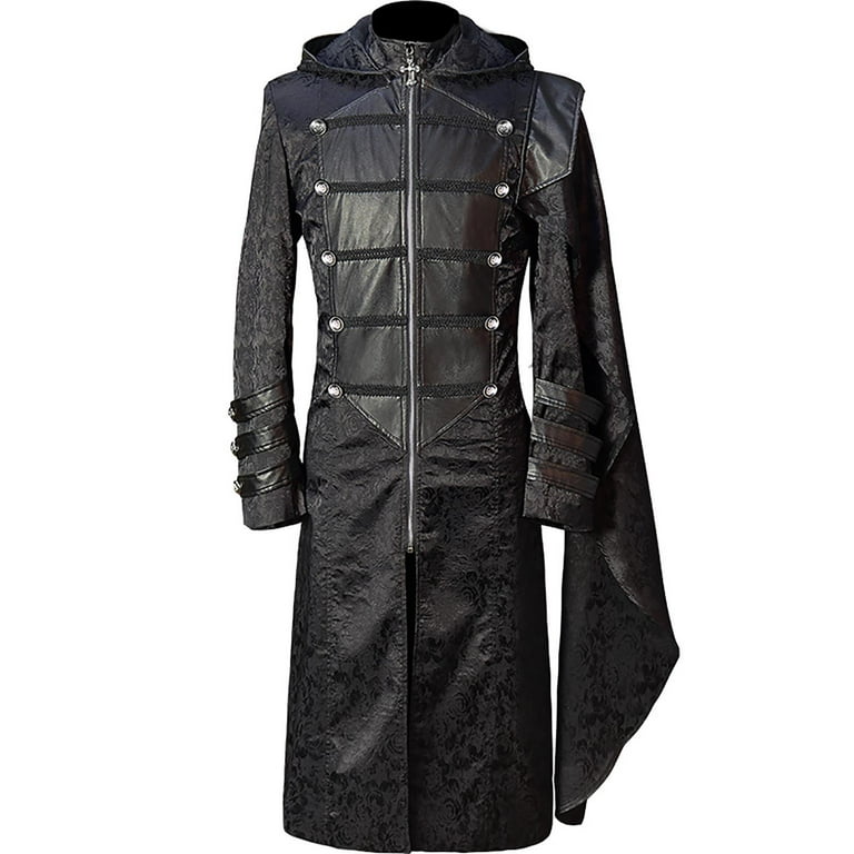 Plus size cheap steampunk coat