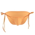 thumbnail image 1 of TMOYZQ Men's Tie Side Thongs Stretch Breathable Ice Silk Low Waist Bikini Briefs Athletic Supporters Jock Straps Underpants Male Thong Underwear Lingerie, 1 of 4