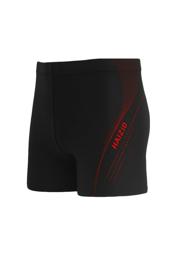 Men's Square Leg Compression Swim Briefs Athletic Training Swimsuit Bathing Suit Quick Dry Swimming Shorts Breathable Stretch Swim Trunks Beach Board Shorts Swimwear