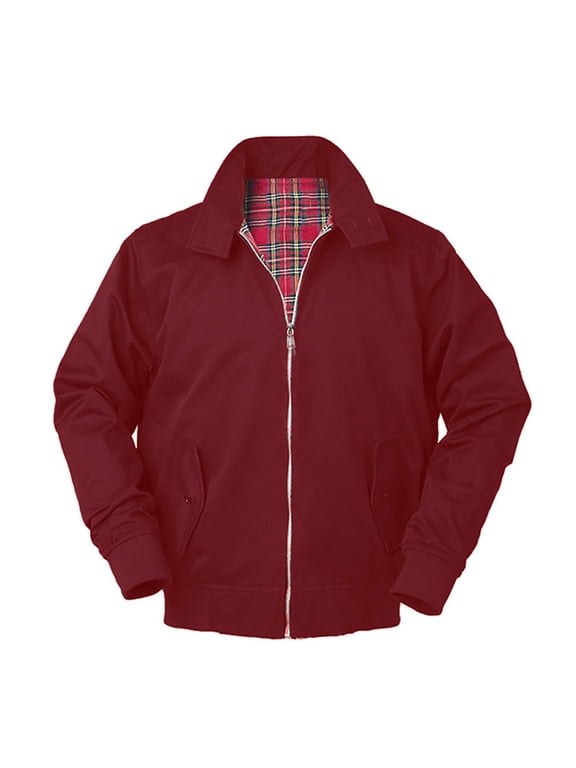 Men's Windproof Lightweight Sportswear Casual Bomber Jackets Light Track Jackets Full Zip Windbreaker Fall Winter Outdoor Golf Coat with Pockets(Regular and Big & Tall)