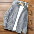 thumbnail image 1 of TMOYZQ Mens Sun Protection Hoodie Jacket Full Zip Long Sleeve Swim Beach Cover Up Lightweight Hiking Fishing Clothes, 1 of 5