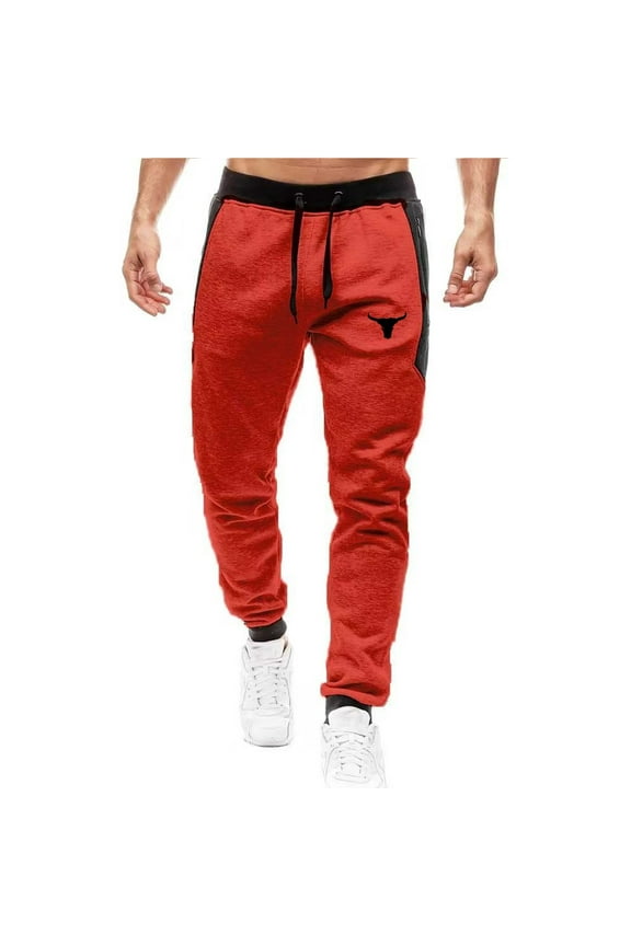Mens Sweat Pants Drawstring Stretch Track Pants Athletic Gym Pants Slim Fit Rain Pants Summer Workout Compression Pants