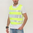 thumbnail image 1 of Cxenplz Reflective Safety Vests High Visibility Mesh Construction Vest with Reflective Strips for Men Women Outdoor Work Traffic, 1 of 9