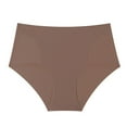 thumbnail image 1 of TMOYZQ Seamless Underwear for Women Sexy High Waist Tummy Control Stretch Panties Breathable Ice Silk Underwear Comfort No Show Stretch Bikini Briefs, 1 of 8