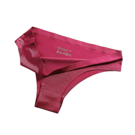 TMOYZQ Seamless Women Underwear Thongs,No Show Ladies Thong,No Line Breathable Comfortable Panties Undies for Women, Size M-4XL