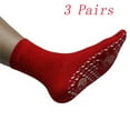 thumbnail image 1 of TMOYZQ Tourmaline Thermal Circulation Self-heating Shaping Socks, Men and Women Tourmaline Acupressure Massage Socks Magnetic Socks Winter Warm Foot Warmer for Pain Relief, 1 of 2