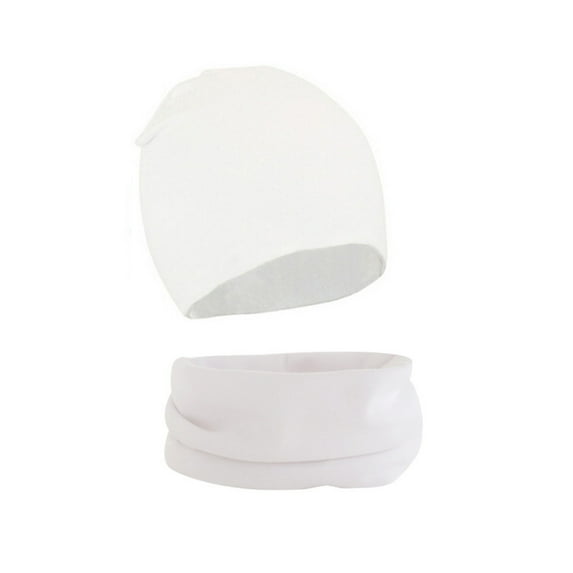 TMOYZQ Unisex Baby Baby Boys Toddler Soft Cute Knit Hospital Hats Scarf Set Newborn Infant Nursery Caps Skull Caps Neck Warmer Set for 3Months-3Years