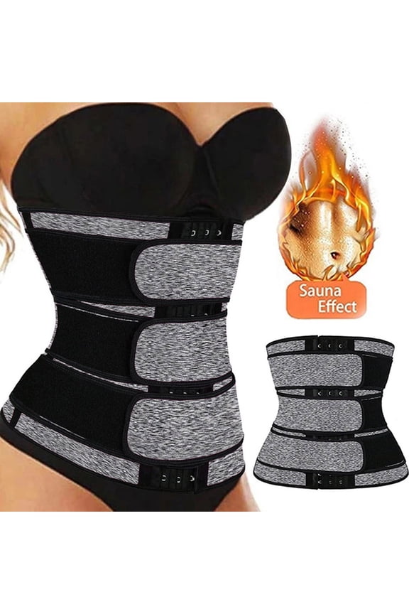 Waist Trainers for Women Three Belts Tummy Control Shapewear Corset Sports Body Shaper with Breastplate Tunic Corset