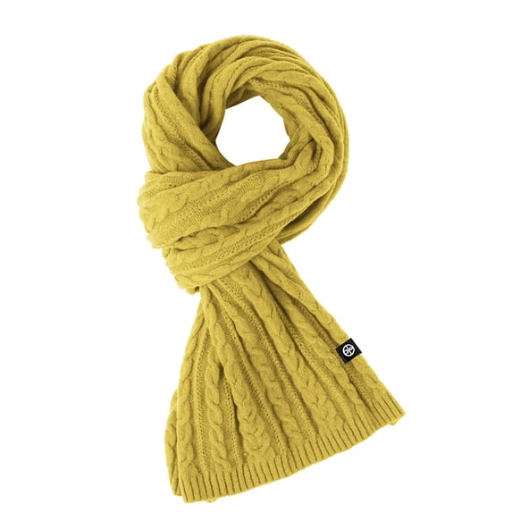 TMOYZQ Winter Scarfs Women's Thick Warm Scarves Soft Long Chunky Knitted Scarf Outddor Travel Scarf for Cold Weather on Sale Clearance 2025