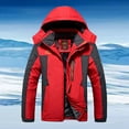 thumbnail image 1 of TMOYZQ Women's 3 in 1 Fleece Lined Mountain Ski Jacket Waterproof Windproof Rain Coat Windbreaker Winter Warm Thicken Hooded Snow Coat Snowboarding Jackets for Outdoor Hiking, 1 of 3