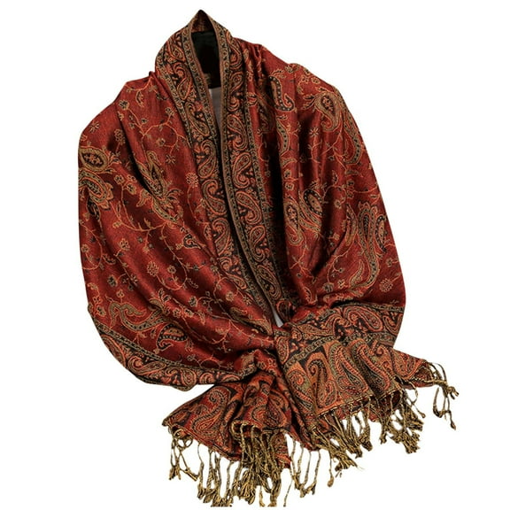 TMOYZQ Women's Boho Scarves Shawl Wraps Open Front Elegant Tassels Cape Cozy Travel Cardigan Fall Winter Blanket Shawls Scarves on Clearance