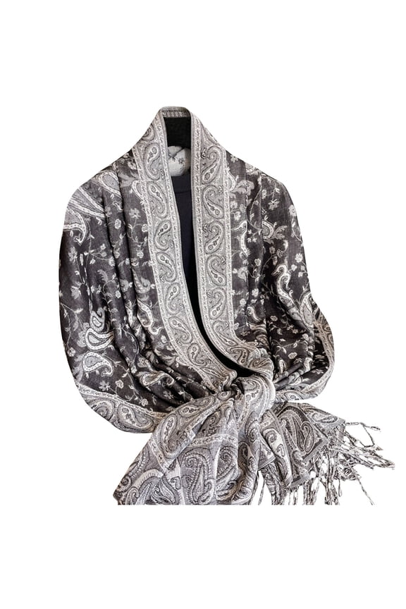Women's Boho Scarves Shawl Wraps Open Front Elegant Tassels Cape Cozy Travel Cardigan Fall Winter Blanket Shawls Scarves on Clearance