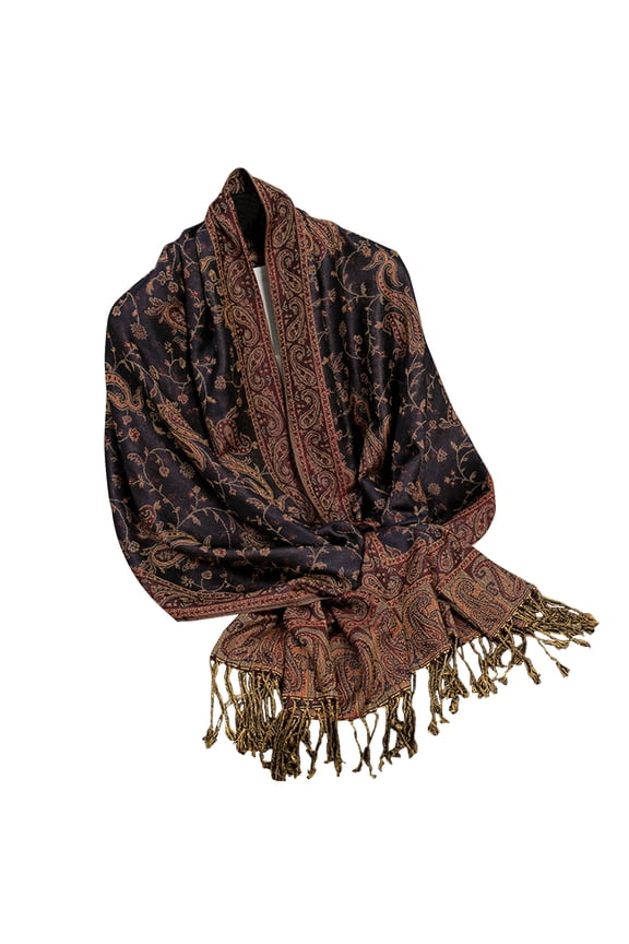 Women's Boho Scarves Shawl Wraps Open Front Elegant Tassels Cape Cozy Travel Cardigan Fall Winter Blanket Shawls Scarves on Clearance