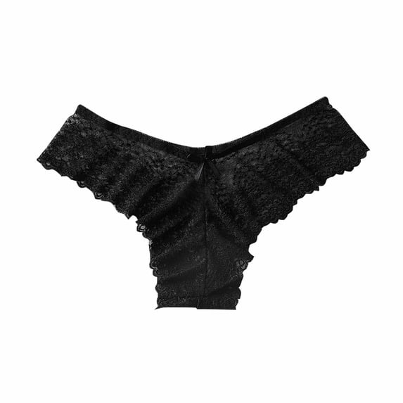 TMOYZQ Women's Flattering Lace Panties Seamless Embroidery Briefs Casual Soft Hollow Out Breathable Underpants