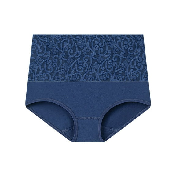 TMOYZQ Women's High Waisted Seamless Underwear Full Coverage Briefs Ladies No Show Panties Lingerie Regular & Plus Size