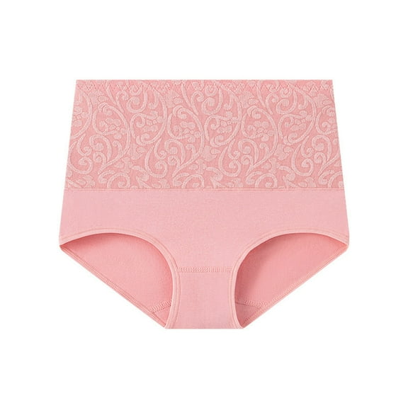 TMOYZQ Women's High Waisted Seamless Underwear Full Coverage Briefs Ladies No Show Panties Lingerie Regular & Plus Size