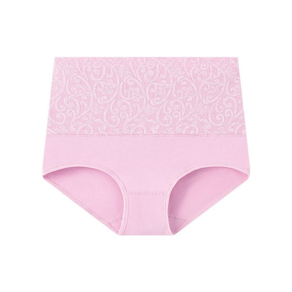 TMOYZQ Women's High Waisted Seamless Underwear Full Coverage Briefs Ladies No Show Panties Lingerie Regular & Plus Size