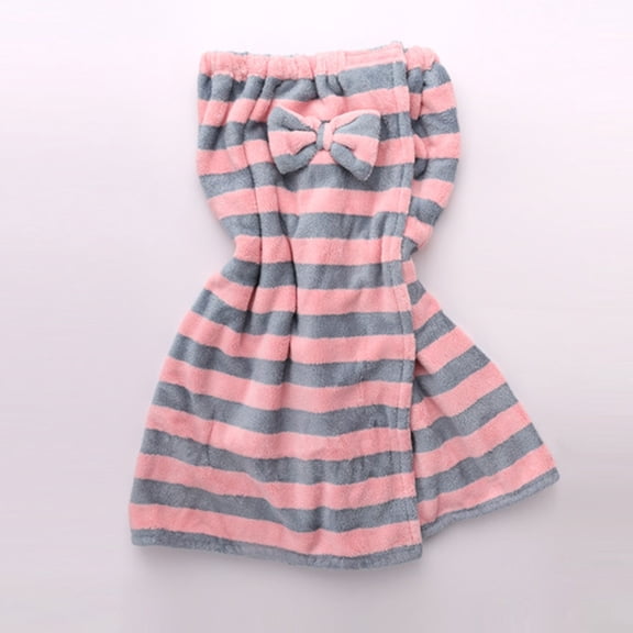 TMOYZQ Women's Home Cloth Bathrobe Sleeveless Spa Hotel Dressing Gown Absorbent Quick-Dry Robes Loungewear Towel Robe Sleepwear with Pockets