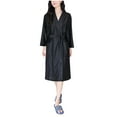 thumbnail image 1 of TMOYZQ Women's Lightweight Quick Dry Cotton Waffle Knit Full-Length Bathrobes Bridesmaids Spa & Bath Long Kimono Robes Soft Loungewear with Pockets, M-3XL, 1 of 4