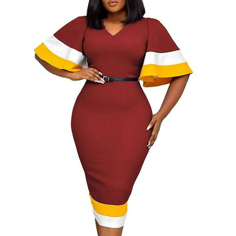 Midi dress on club factory hotsell