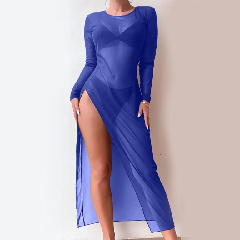 sheer mesh swim cover-up dress Lateen Green Sheer Mesh Cut Out Maxi Swimsuit Cover-Up Dress