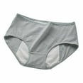 thumbnail image 1 of TMOYZQ Women's Underwear Protection Breathable Briefs High waist Knickers Stretchy Cotton Panties Comfortable Briefs, 1 of 3