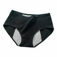 thumbnail image 1 of TMOYZQ Women's Underwear Protection Breathable Briefs High waist Knickers Stretchy Cotton Panties Comfortable Briefs, 1 of 3
