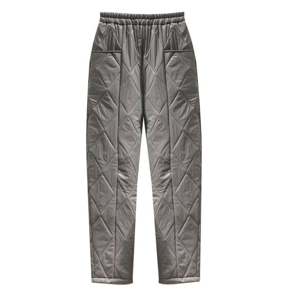 TMOYZQ Women's Wide Leg Lightweight Puffer Down Pants Winter Warm Windproof Waterproof Insulated Softshell Outdoor Hiking Snow Ski Pants with Pockets for Camping, Hiking