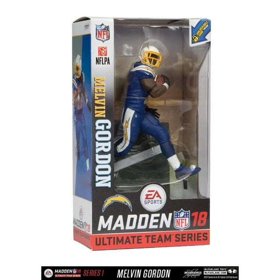 TMP International Inc. Ea Ultimate Team 18 Series 1 Gordon Chargers 7" Action Figure