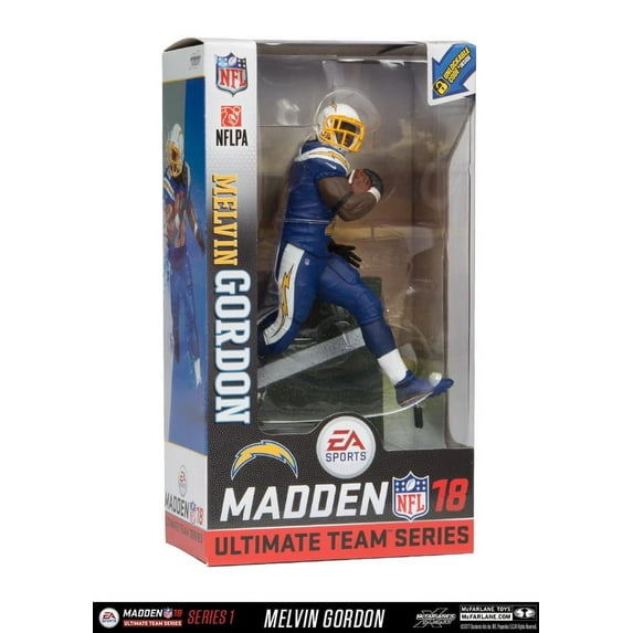 TMP International Inc. Ea Ultimate Team 18 Series 1 Gordon Chargers 7" Action Figure