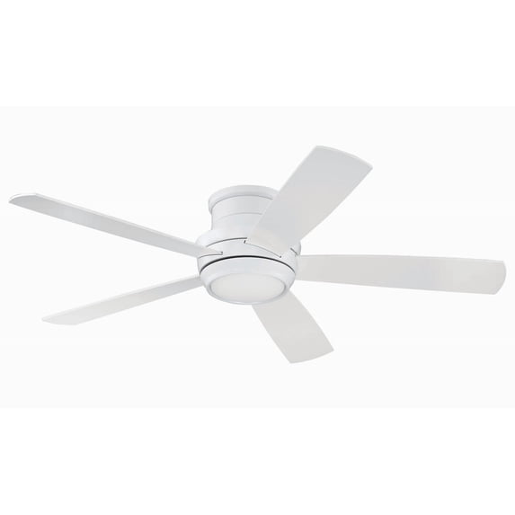 Craftmade 52" Tempo Hugger Ceiling Fan White - Remote