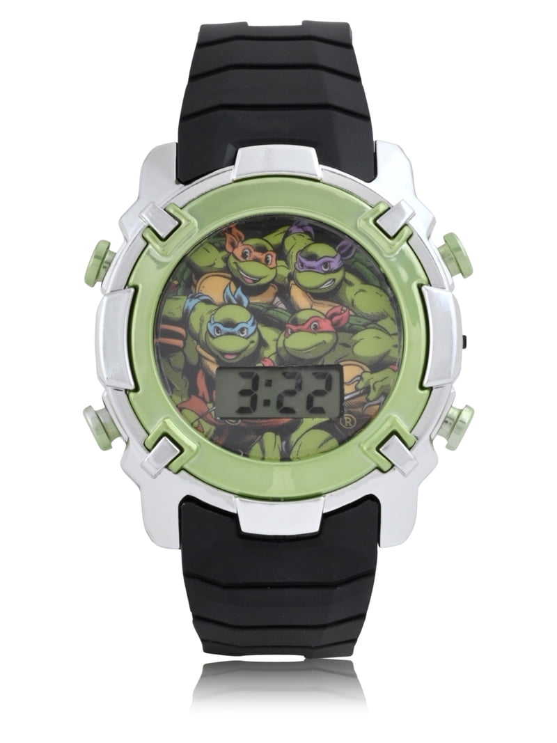 TMR4136WM Teenage Mutant Ninja Turtles Kids Flashing Lights LCD