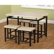 5-Piece Delano Dining Set, Natural