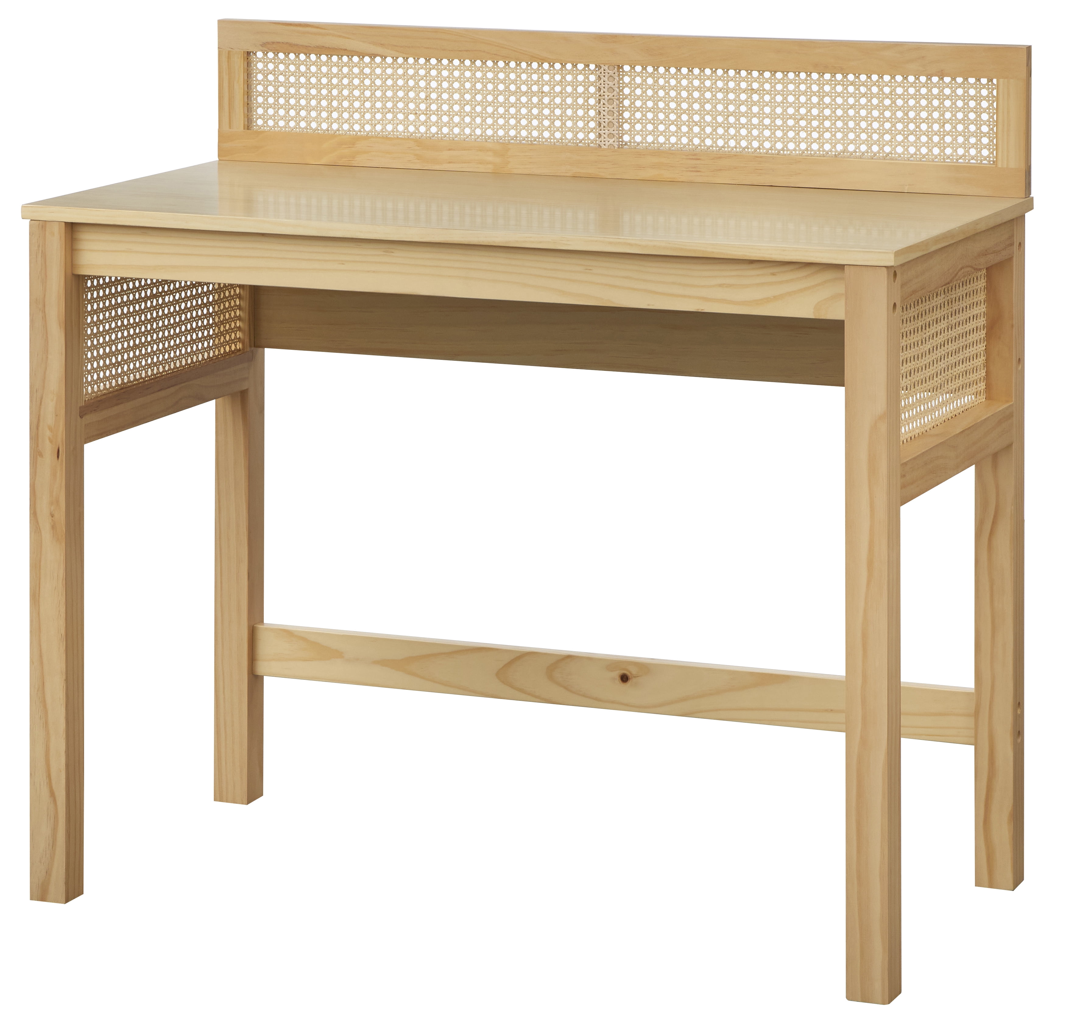 TMS Bennett Modern Writing Desk, Light Oak