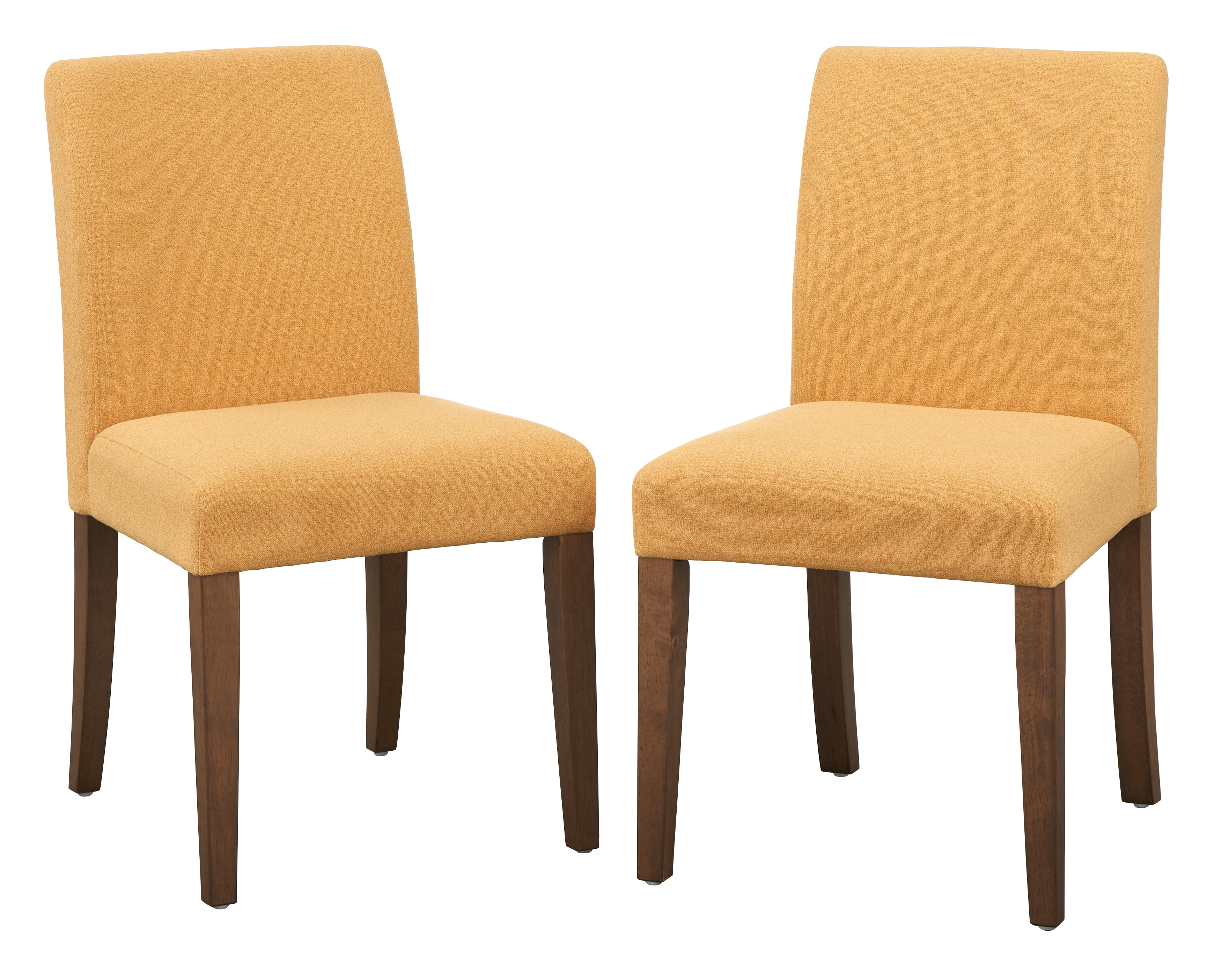 TMS Eliana Dining Chair, Set of 2, Sunflower Yellow