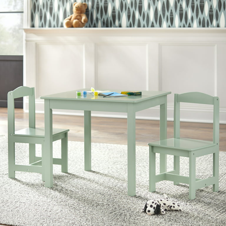Infant Rectangular Wooden Table & Chairs Package