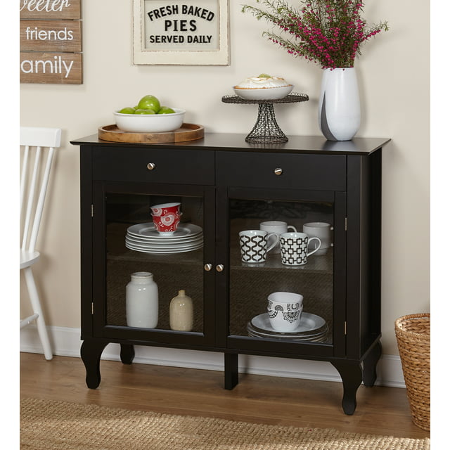 TMS Layla 2-Drawer Storage Buffet, Multiple Finishes