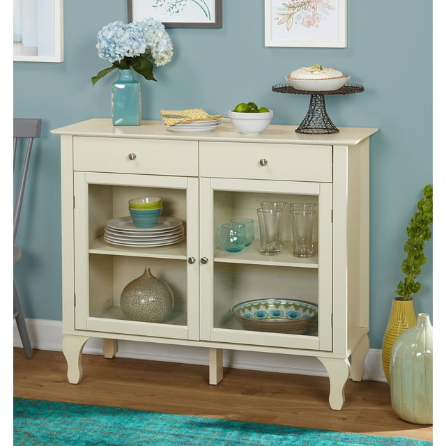 TMS Layla 2-Drawer Storage Buffet, Multiple Finishes - Walmart.com