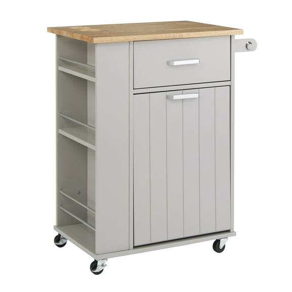 TMS Lima Kitchen Cart, Grey