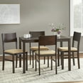 thumbnail image 1 of TMS Lucca 5-Piece Dining Set, Espresso, 1 of 3