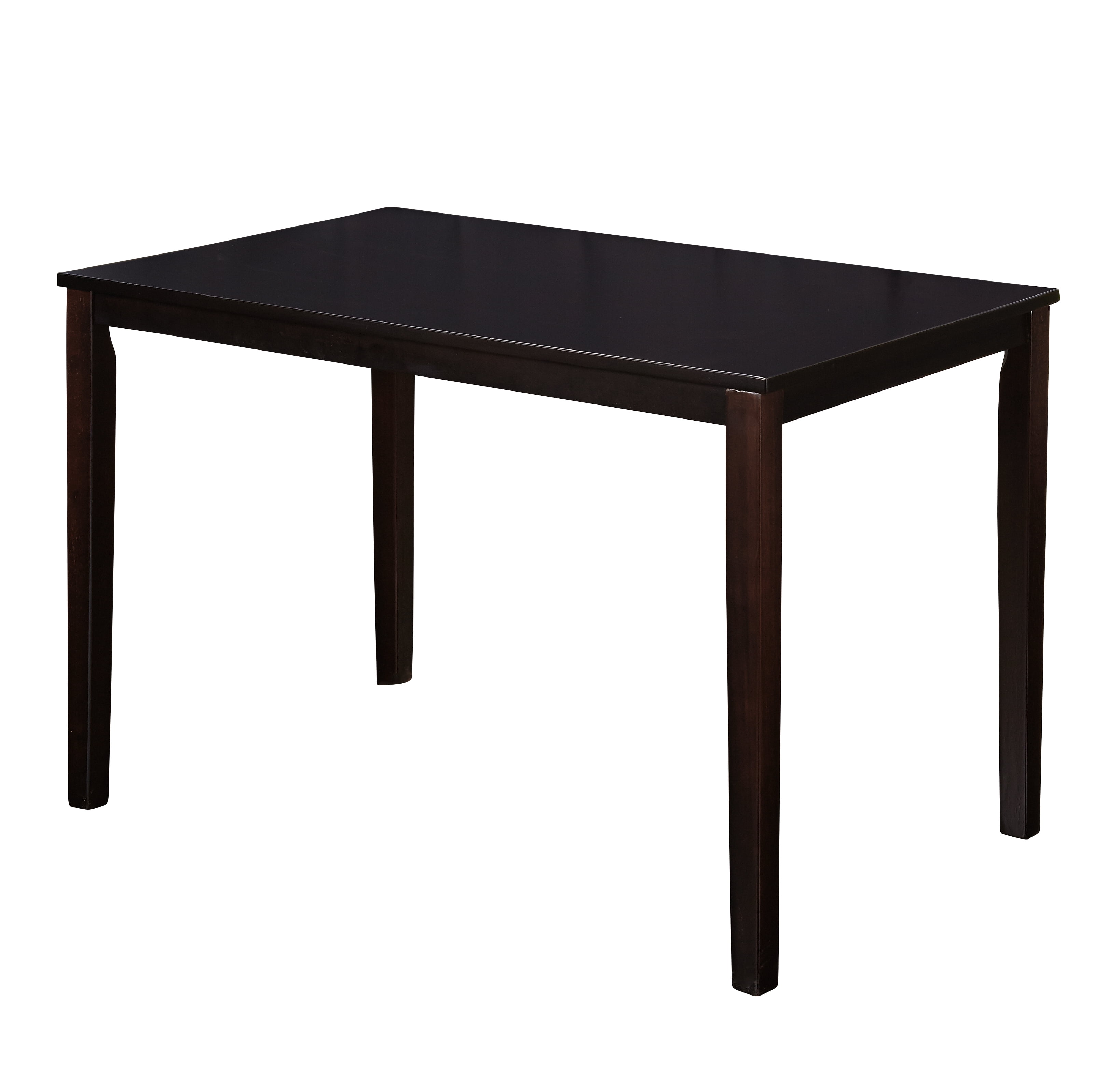 TMS Mid-Century Modern Wood Dining Table, Multiple Finishes