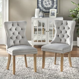 Velvet Transitional Dining Chairs in Shop by Style Walmart